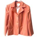 Chadwick's Chadwick’s size 14W 100% wool lined blazer. Peach colored Photo 0