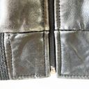 Knoles & Carter London Vintage Bomber Jacket Black Italian Lambskin Leather M/L Size L Photo 5