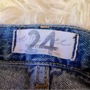 We The Free Free People  Distressed Button Fly High Waisted Jeans Photo 11