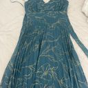 Jessica Simpson Blue Floral Formal / Maxi Dress Photo 0