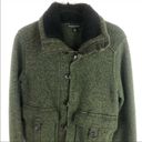 Banana Republic  Military Green Wool Blend Jacket Photo 4