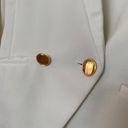 Mango  white blazer gold buttons size XXS Photo 4