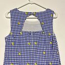 Talbots  Lemons & Gingham Shift Dress Size 8 Photo 10