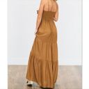 Wishlist Brown Front Tie Maxi Dress Photo 1