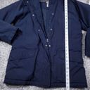 L.L.Bean READ  Women’s Blue Thinsulate Double Zipper Hooded Coat Jacket Medium Photo 1