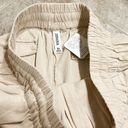 Zenana Outfitters NWT  High Waist Linen Paper Bag Wide Leg Pants Khaki Pockets XL Photo 6