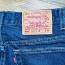 Levi's Vintage  Jeans 550 Relaxed FIt Tapered Leg High Rise Mom Dark Wash Cotton Photo 10