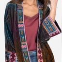 Johnny Was  embroidered Ombre Cheetah velvet kimono/jacket NWT Photo 4