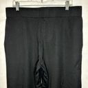 Suzanne Betro  Women's Pull On High Rise Wide Leg Pants Black Sz 2X (35x26) Slits Photo 3