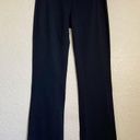 prAna  Black Flare Leg Yoga Pants Leggings size small black wide leg Photo 0