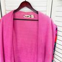 Victoria's Secret Victoria’s Secret Vintage Floral Satin Terrycloth Lined Robe Blue Pink One Size Photo 9