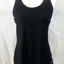 Avia  black shirred racer back active tank top size medium Photo 0