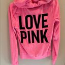 PINK - Victoria's Secret NWOT velour Victoria’s Secret Pink hoodie Photo 1