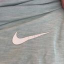 Nike  Pro Heathered Mint Green Short Sleeve Shirt Photo 6