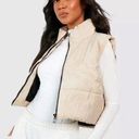 Target Pale Pink Cropped Puffer vest Photo 0