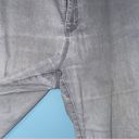 Lafayette 148  Straight Leg Light Grey Jeans Size 10 Photo 4