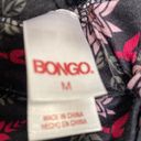 Bongo Pink and Black Floral Maxi Skirt Photo 2