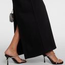 STAUD Humboldt Satin Lapel Gown Maxi Dress in Black Size M New w/Tag Retail $465 Photo 8