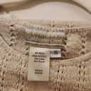 American Vintage Vintage 90s Coldwater Creek Cream Knit Linen Blend Tank Top S Photo 3