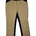 DKNY  Tan & Black Two Tone Straight Leg Dress Pants 10 Photo 0