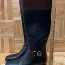 Michael Kors MICHAEL  Harland Boot Color-block Riding Equestrian Boots Size 9 Photo 8