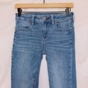 American Eagle  medium wash denim next level stretch mid rise jegging jean size 2 Photo 2