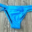 Women’s size XS extra small Sporti solid cheeky Bright blue swim bikini bottom Photo 0