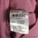 Likely NWOT Sister Jane  Lady Pink Pom Pom Babydoll Tiered Midi Dress XS Barbie Photo 7