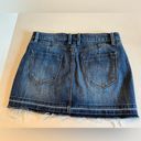 Forever 21 Jean Skirt with distressed ends size L Photo 1