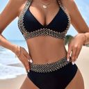 Boutique Black & Gold, Halter, Bikini Set Photo 1