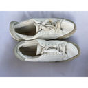 ALL SAINTS White Trainers Shoe Leather Shoe Platform Size 7 Sneaker Photo 8