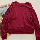 Treasure & Bond | Magenta Waffle Knit Thermal Shirt Medium Photo 5