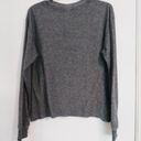 Modern Lux  Grey Super Soft Wine Graphic Sweater Photo 2