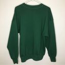 Hanes Vintage Emerald Green Christmas Sweater Premium Weight Heavy Sweater XL Photo 8