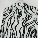 Pretty Little Thing NEW PLT  Zebra Print Bodycon Dress Long Bell Sleeves Size 8 Photo 7