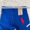 Polo NWT  Ralph Lauren Tompkins Skinny High Rise Ankle Blue Jeans Size 25 Photo 5