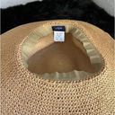 J.Crew  Wide Brim Sun Hat Womens One Size Light Toast Packable Floppy Beach Wear Photo 2