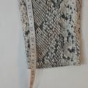 Stradivarius  Women's Size 8 US / 12 UK Snakeskin Print White & Gray Skinny Jeans Photo 8