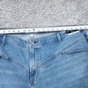 Abercrombie & Fitch Abercrombie 24 Short 37 Ultra High Rise 90s Straight Curve Love Jeans Blue Photo 6