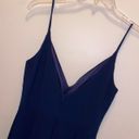 Jump NWOT Y2K 2000s  Apparel Size 5/6 Navy Blue Maxi Side Slit Formal Dress Photo 12