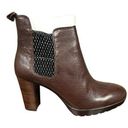 Bella Vita  Womens US 8.5 Zana Heeled Ankle Boot Dark Brown Black Platform NEW Photo 0