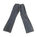 Liz Claiborne  Jeans Womens 4 Boot Cut Mid Rise Mom Dark Wash Denim Pants Photo 11