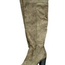 Qupid QUIPID over the knee faux suede boots, size 8 Photo 2