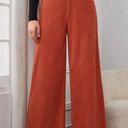 Weekday  Ace Coral Corduroy Wide Leg Trouser Pants Photo 0