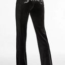 Juicy Couture NEW  Tina Track Pants in Velvety Black, Size M New w/Tag Photo 0