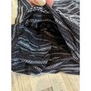 Jessica Simpson  Pants Womens Small Black Gray White Stripe Cropped Pockets Photo 4