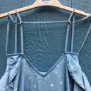 1250 Degrees Celsius Women Blue Stars Strappy Mini Dress Small NWT Photo 5