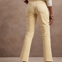 Banana Republic  NWT High Rise Straight Ankle Jeans in Pale Yellow Size 26P Photo 1