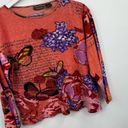 American Vintage Vintage Y2K Embellished Fairycore Shirt Size Large Butterfly Early 2000s Photo 1