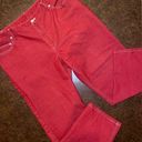 Loft Ann Taylor  Jeans in Fire Engine Red - size large Photo 0